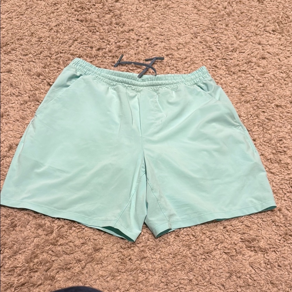lululemon athletica Mint Green Athletic Shorts